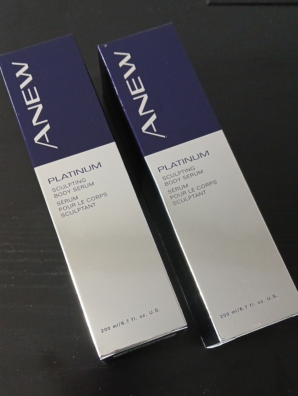TWO❤️Anew Platinum Sculpting Body Serum Skincare Bottle